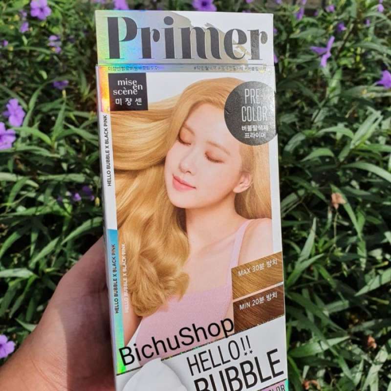 Promo Mise En Scene Hello Bubble Hair Color Foam Color PRIMER READY