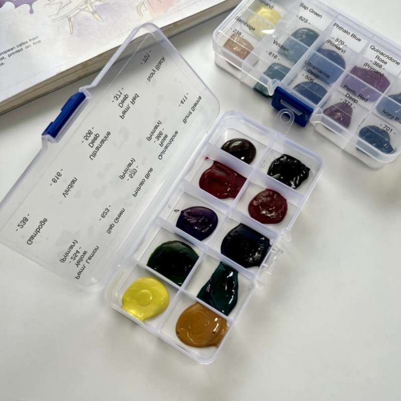 Jual Watercolor Starter Kit Van Gogh 10 Warna di Seller Graha