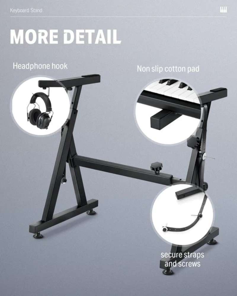 Promo Donner Heavy Duty Z Style Keyboard Stand Diskon 20 Di Seller