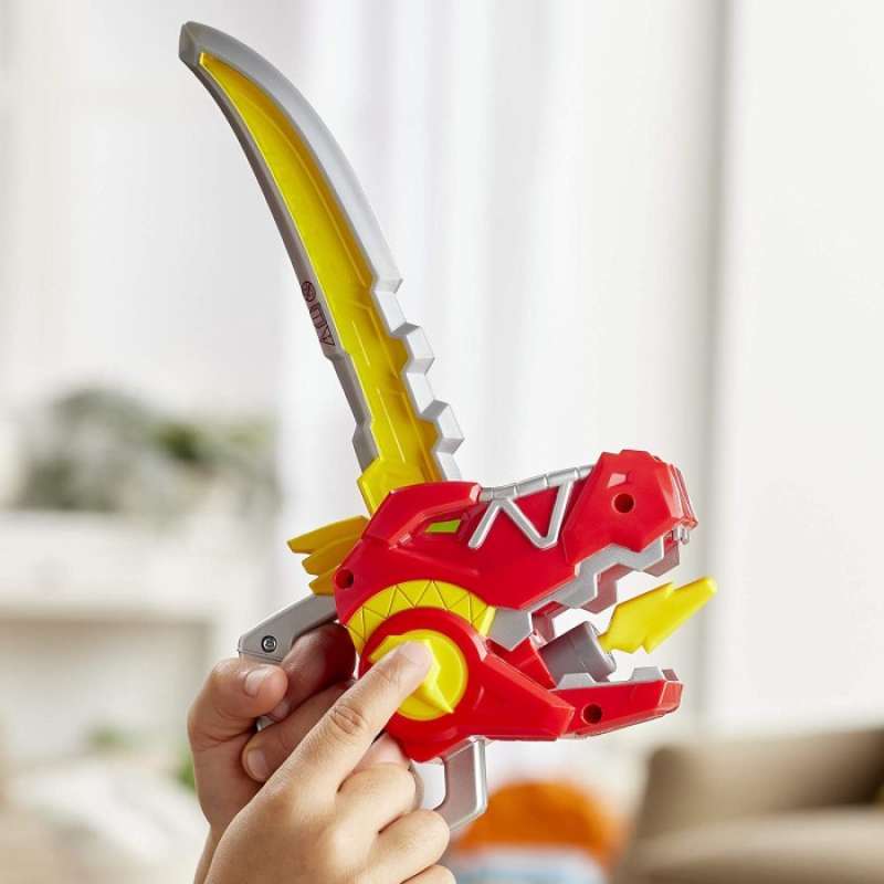 Power Rangers Playskool Heroes Mega Mighties - Action Figure Green Ranger 25 Cm, Giocattolo Morphin Con Articolazioni, Per Bambini 3+ Anni
