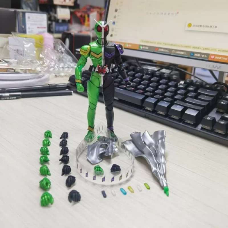 Jual Shf Kamen Rider W Double Cy Joker Ss Shinkocchou Seihou Figure Di ...