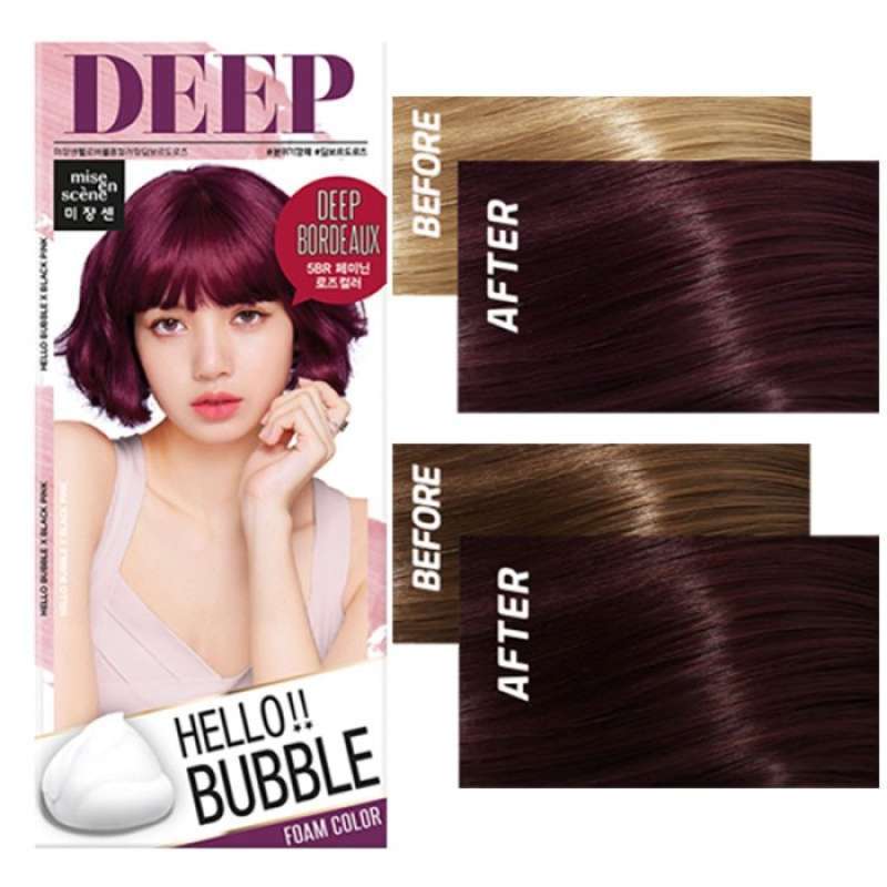Jual Mise En Scene Hello Bubble Foam Color Hair Dye Deep Di Seller