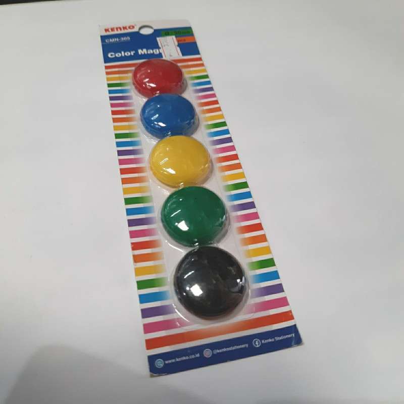 Jual Kenko Color CMN305 Diameter 3cm 1 Pack Isi 5 Buah di Seller Toko Widodo ATK