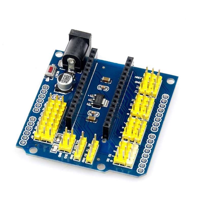 Jual (ready Stock) Nano I/o Expansion Sensor Shield Module For Arduino ...