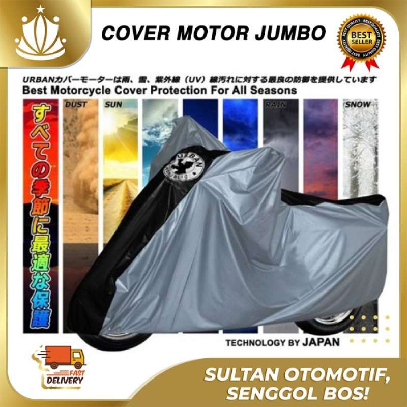 Jual Cover Motor URBAN Jumbo / Sarung Motor Urban Jumbo Waterproof di