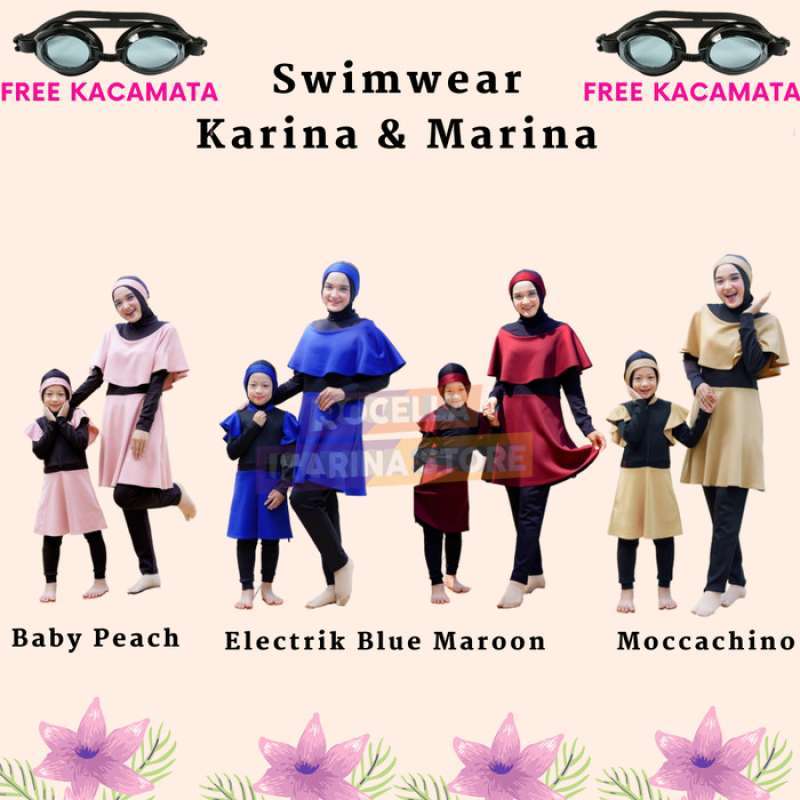 Promo Rocella Swimwear Marina & Swimwear Karina, Setelan Baju Renang