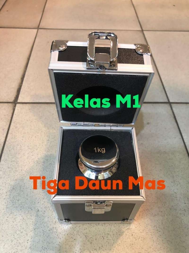 Jual Anak Timbangan 1 Kg Kelas M1 / Batu Timbangan M1 Kapasitas 1 Kg Di