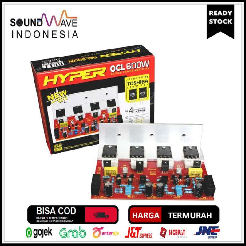 Promo KIT HYPER OCL 600 WATT POWER AMPLIFIER Diskon 23% di Seller