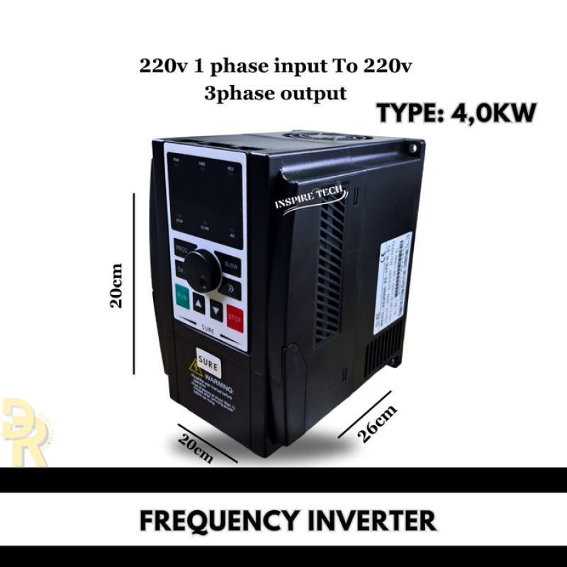Promo Inverter 4.0 Kw Input 1 Phase 220 V To 220 V 3 Phase Sure ...