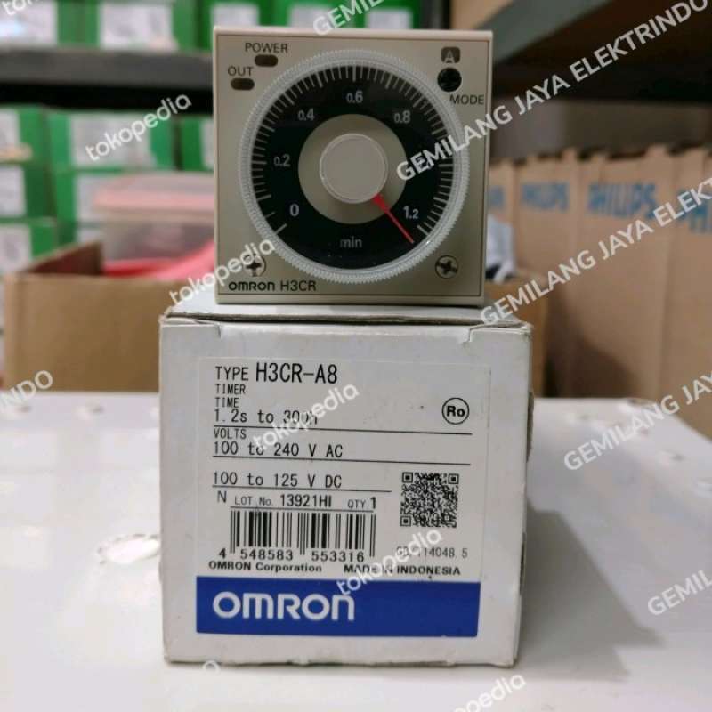 Promo TIMER OMRON H3CR-A8 220V MADE IN INDONESIA - LORENA Diskon 50% di ...