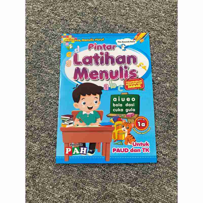 Promo Buku TK PAUD Pandai Latihan Menulis ABC Huruf Besar dan Kecil Tim ...