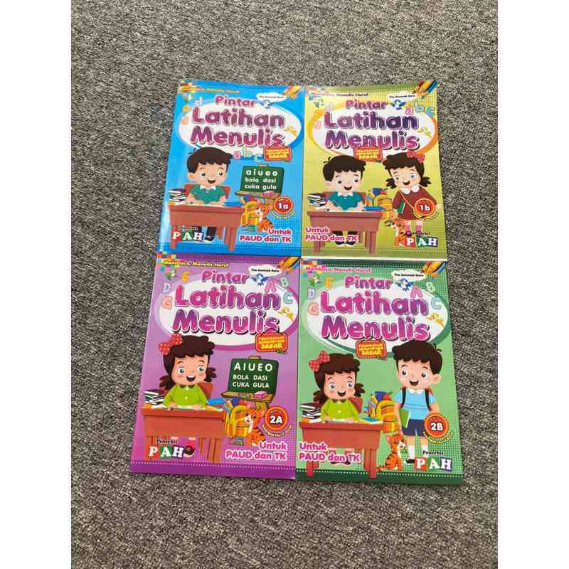 Promo Buku TK PAUD Pandai Latihan Menulis ABC Huruf Besar dan Kecil Tim ...