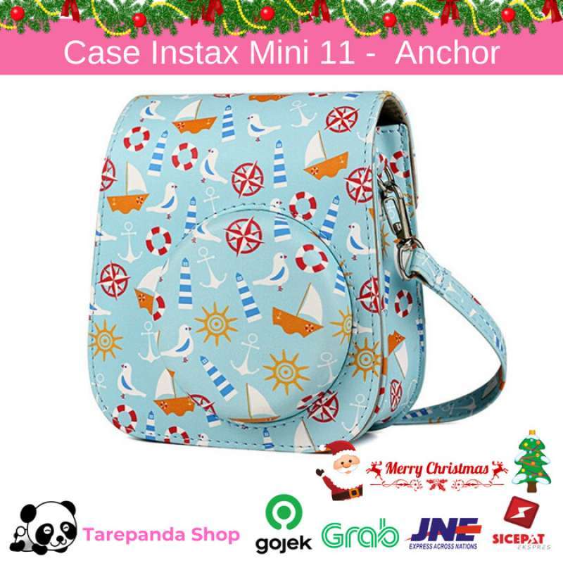 Case Instax Mini 11 Leather Bag Case Tas Polaroid Instax
