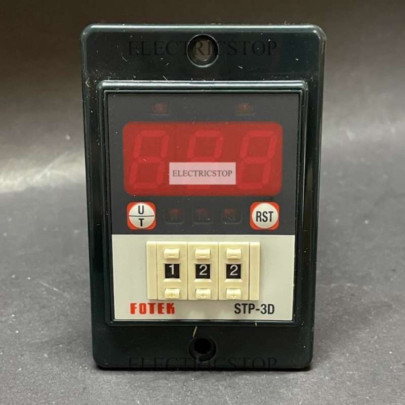 Promo FOTEK STP-3D MULTI FUNCTION DIGITAL TIMER STP3D STP 3D Diskon 35% ...