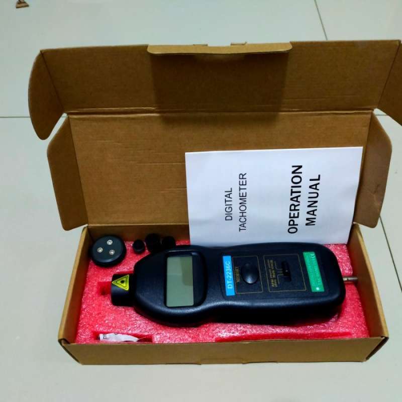Promo DIGITAL TACHOMETER 2IN1 CONTACT NON CONTACT DT-2236C ...