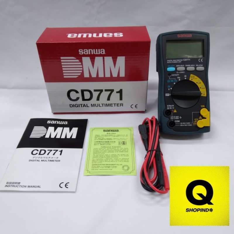 Promo SANWA CD771 MULTIMETER MULTITESTER AVOMETER DIGITAL