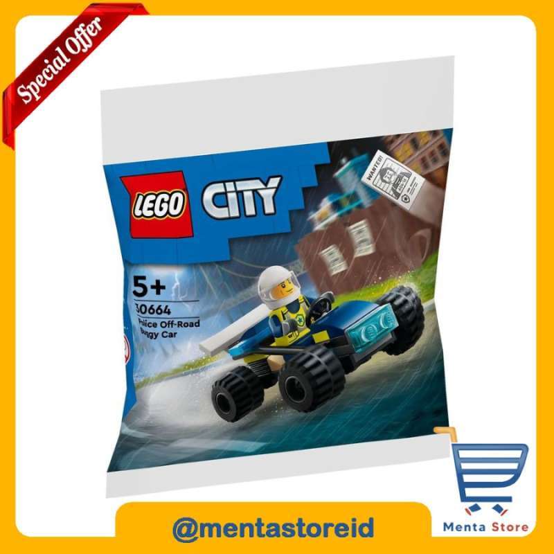 Jual Lego City 30664 Polybag Police Off road Buggy Car Di Seller Menta Toys Bolsena Kab. Tangerang Blibli