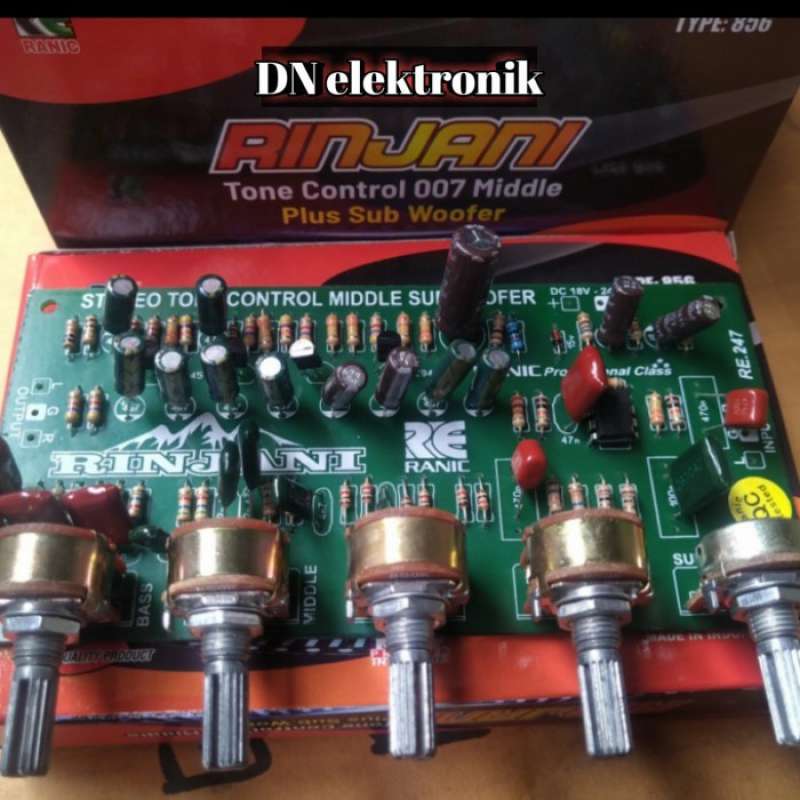 Promo KIT TONE CONTROL STEREO MIDDLE SUBWOOFER - XIONSTORE Diskon 50%