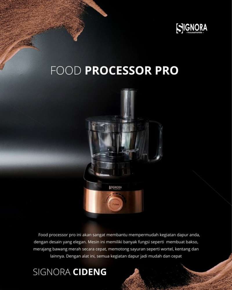 Promo Pro Processor SIGNORA (food processor pro) Multicolor FPAN WOOD