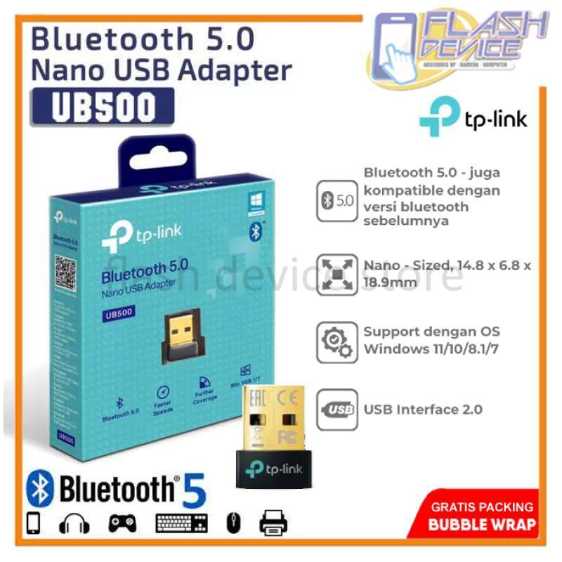 Jual tp link ub500 nano usb adapter dongle bluetooth 5 0 di seller