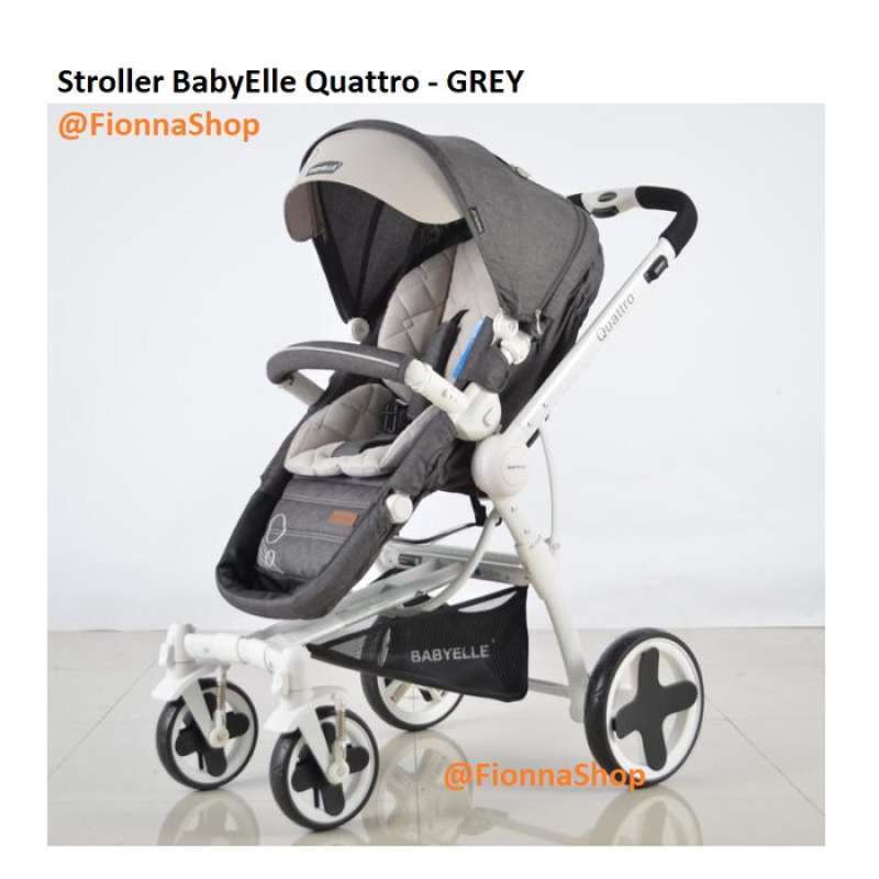 Promo Stroller Babyelle Quattro Multicolor Grey Diskon 23 Di Seller Yukbelanja Shop Harapan Jaya Kota Bekasi Blibli