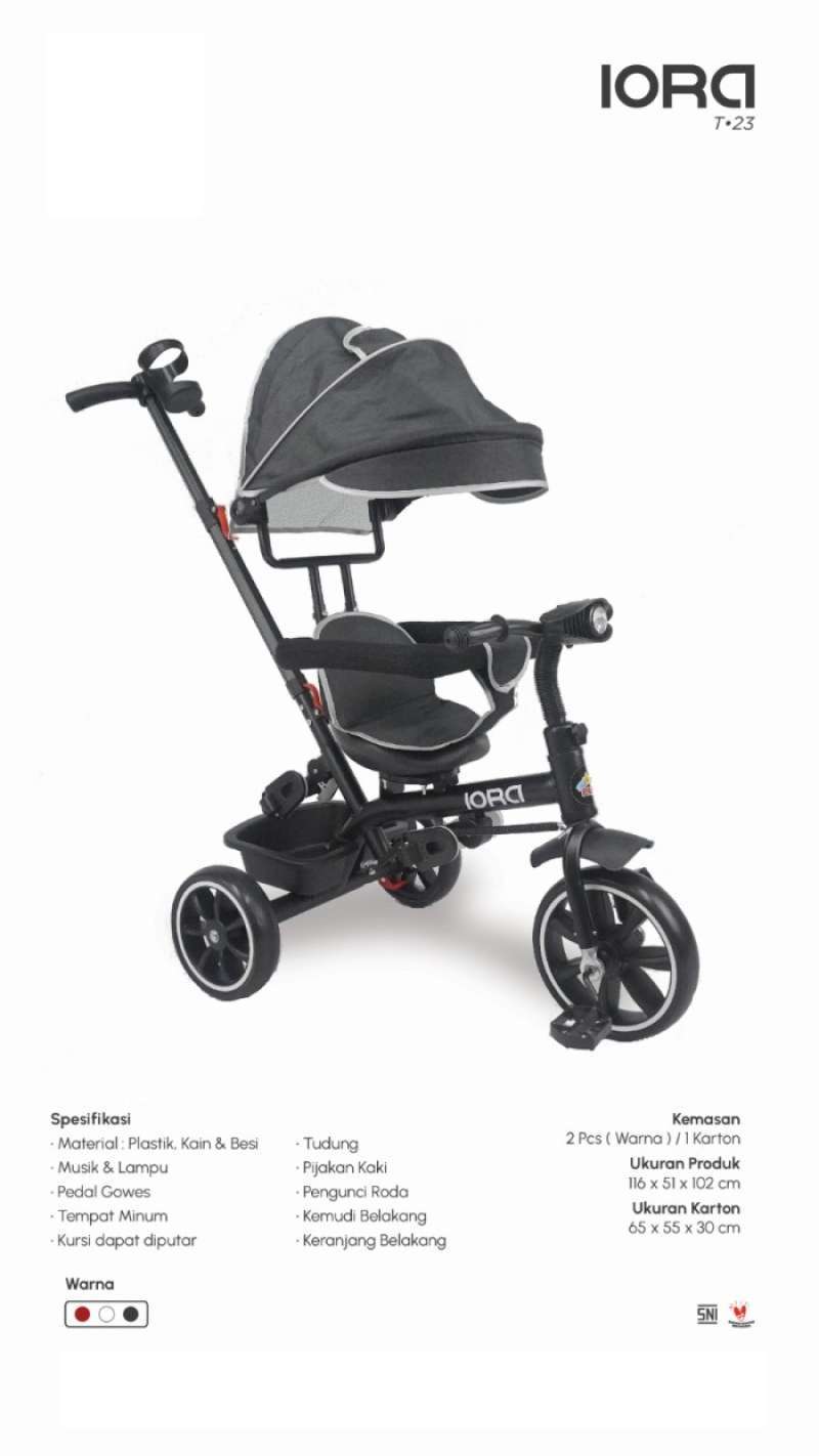 Promo Stroller Stroler Kereta Dorong Lipat Bayi Anak Kecil Swire Iora Pmb T23 Hitam Multicolor Diskon 23 Di Seller Yukbelanja Shop Harapan Jaya Kota Bekasi Blibli