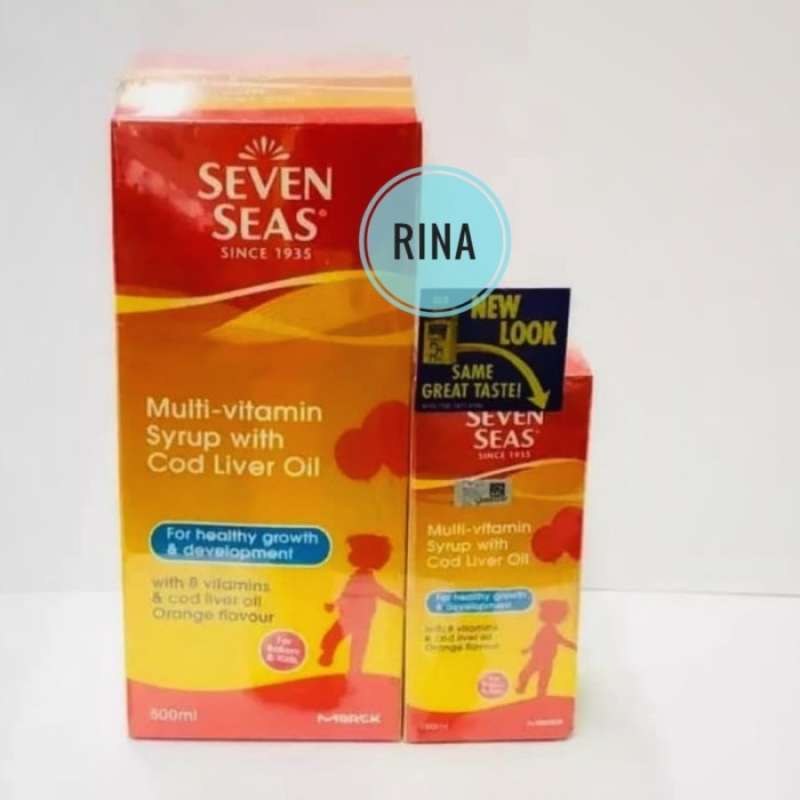 Promo Seven Seas Multivitamin Syrup Anak Cod Liver Oil Malaysia Diskon ...