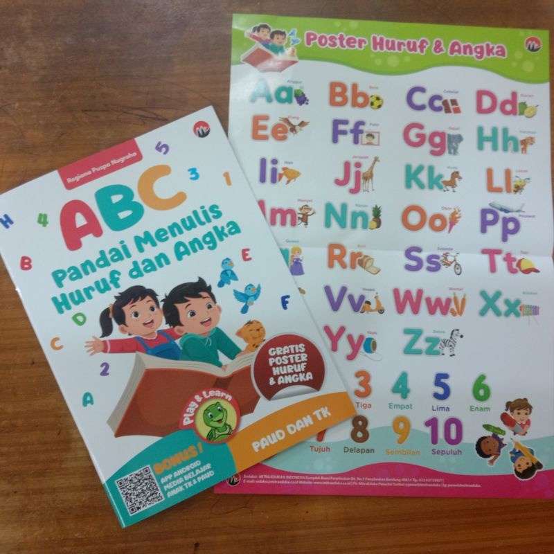 Jual ABC - Pandai Menulis Huruf dan Angka di Seller Cerdas Media Books ...