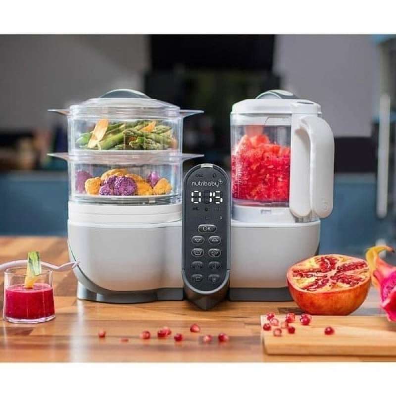 Promo NUTRI BABY PLUS blender dan steamer Original Multicolor Putih