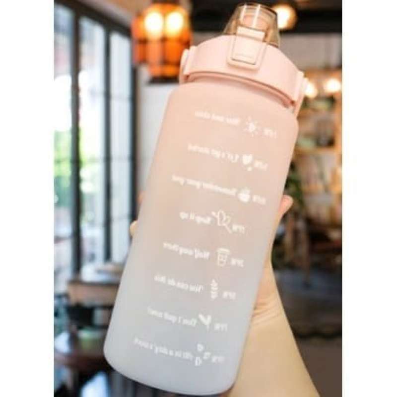 Promo Botol Minum Gradasi Jumbo 2 Liter Food Bpa Free Diskon 23% Di ...