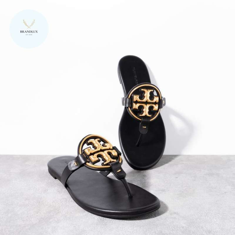 TORY BURCH Metal miller sandal 100 Authentic