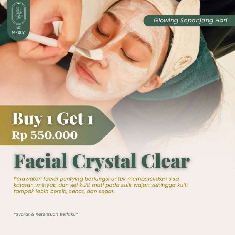 Jual The Mercy Clinic Facial Crystal Clear Di Seller The Mercy Clinic