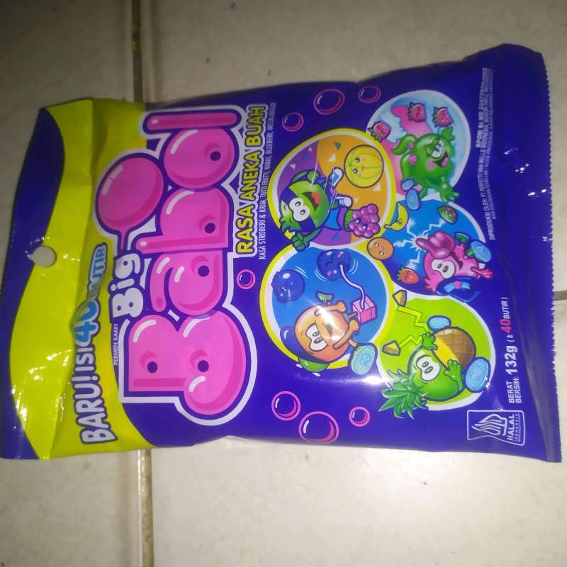 Permen Karet Big Babel isi 40butir