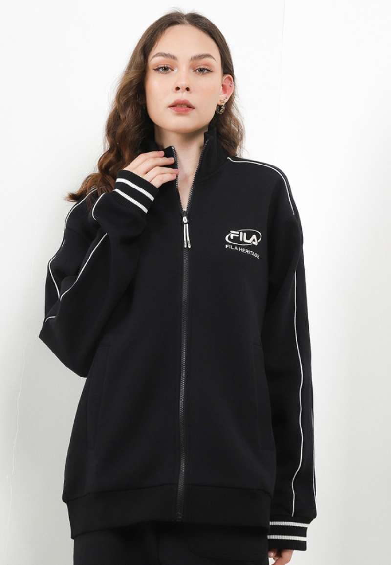 Promo Fila Heritage Jaket Track Top Unisex Zigdio Black Diskon 50 Di Seller Fila Indonesia Official Store Cileunyi Wetan Kab. Bandung Blibli
