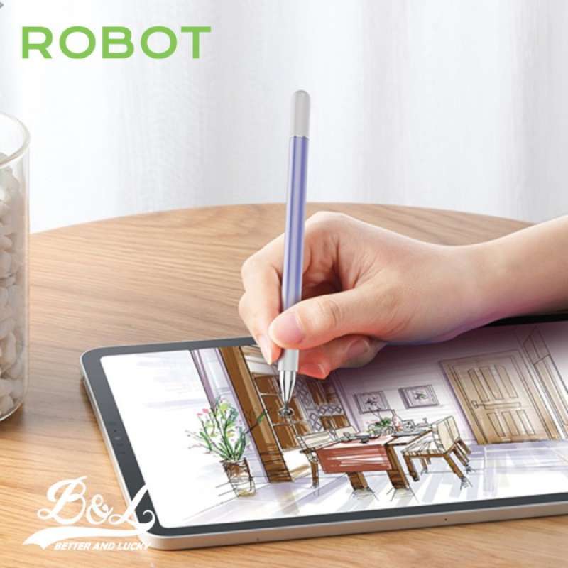 Jual Robot Rsp01 Universal Passive Stylus Pen 2-in-1 For Phone