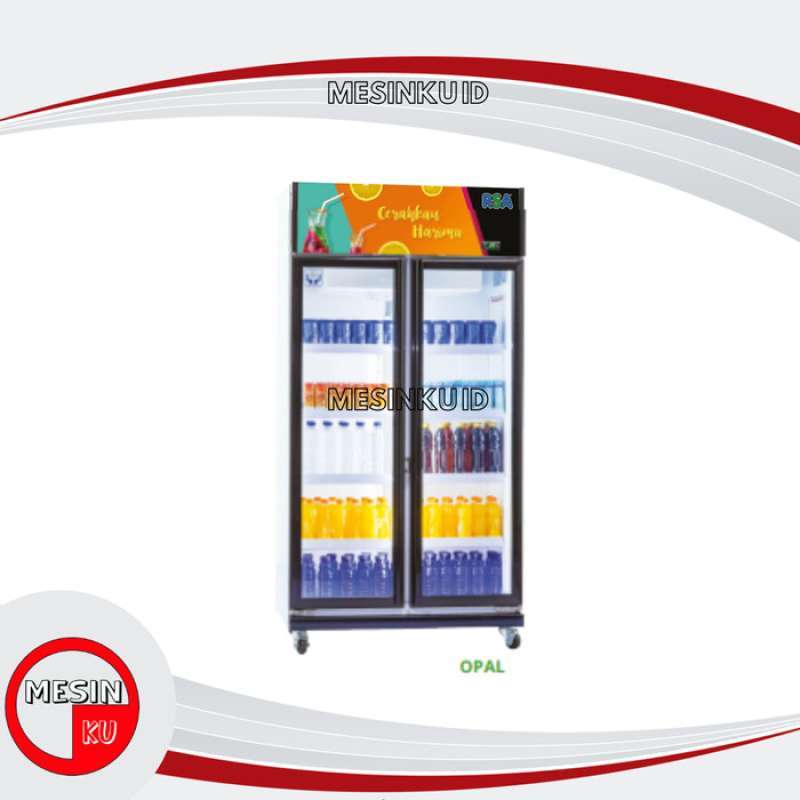 Jual Showcase Chiller 2 Pintu 3 Pintu Rsa Display Cooler All Varian