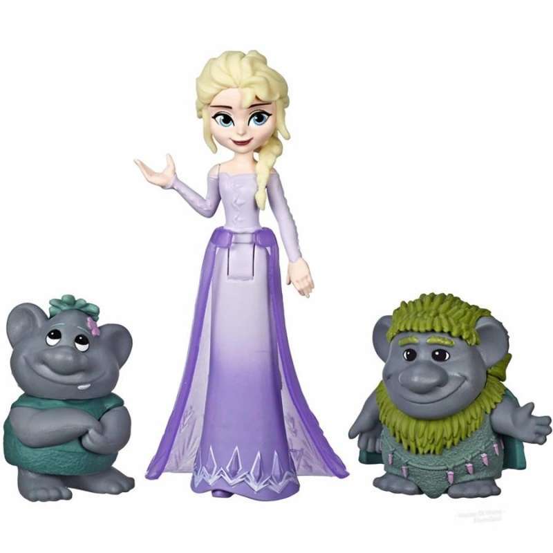 Jual Disney Frozen Elsa Doll And Trolls Figure - Mainan Hasbro Original ...