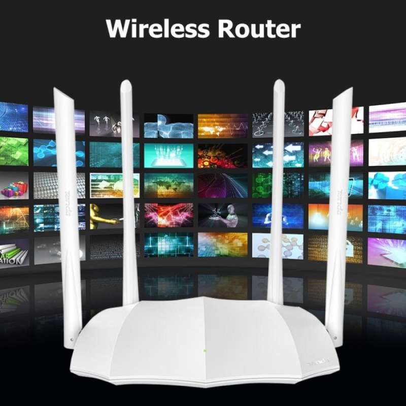 Ac7 Router Jual Tenda Ac7 Router Wifi Wireless Wifi 1200mbps 2.4 5.0ghz 5 Antena ...