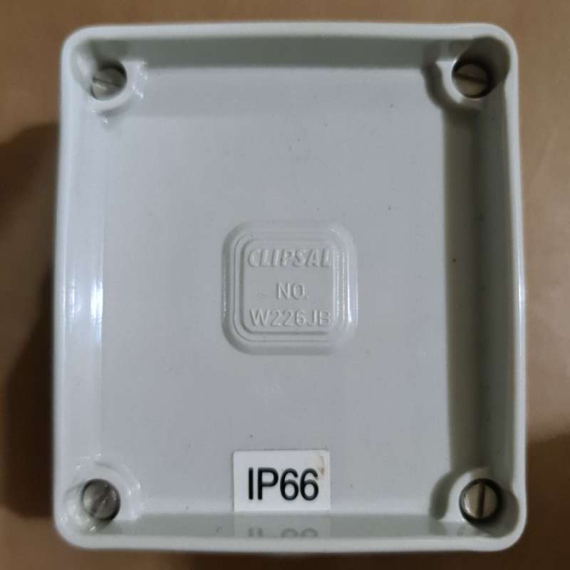 Promo Clipsal W226jb Weatherprotected Junction Box Ip66 Ws226/2