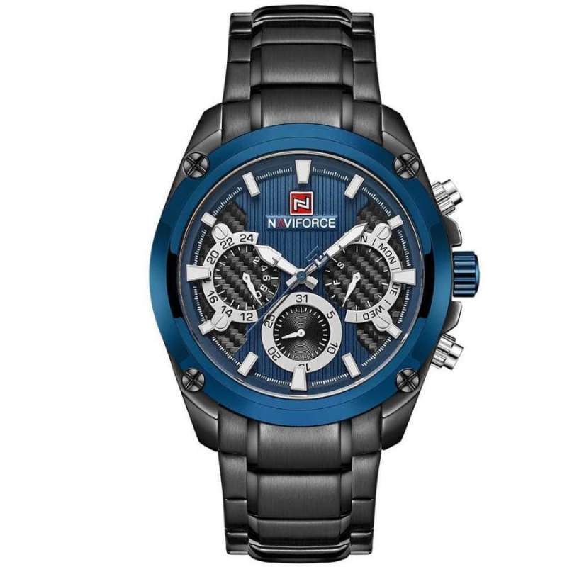 Promo Jam Tangan Pria Naviforce 9113 Original Nf 9113 Hitam Diskon 2 Di Seller Clasik1 Jakarta Pusat Kota Jakarta Pusat Blibli