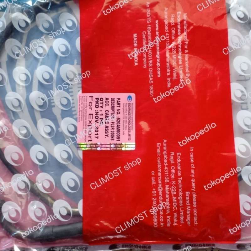 Promo Baru Kabel Cable Gas Ns200 Kabel Throttle Kawasaki Pulsar 200ns