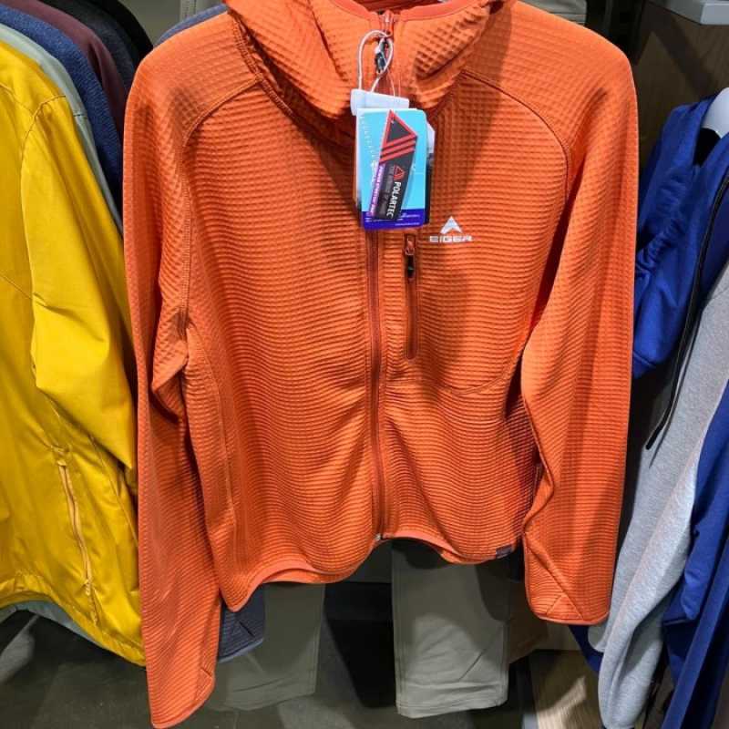 EIGER WOMEN SERIES ZENITH WARMER JACKET ORANGE