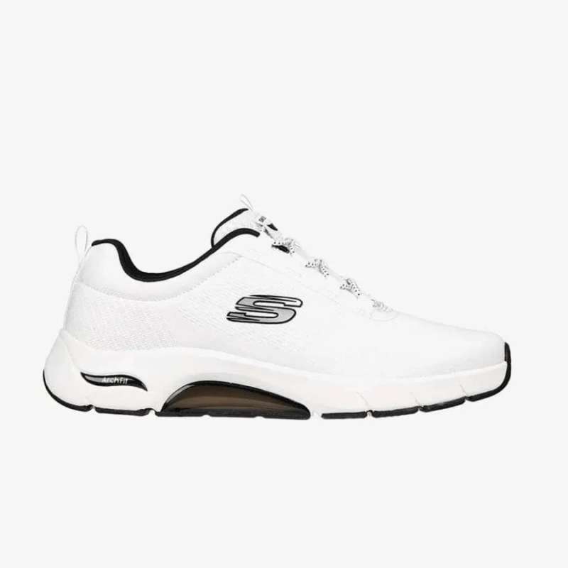SKECHERS SKECH-AIR ARCH FIT MEN'S SNEAKERS SHOES WHITE