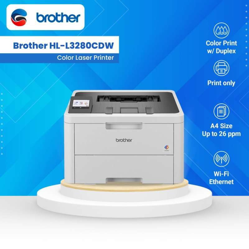 Promo Brother Printer Hll3280cdw Color Laser Printer With Duplex & Network Diskon 14 Di Seller