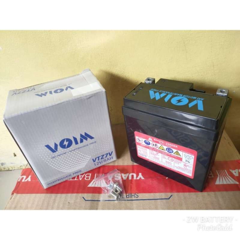 Promo Aki Motor Nmax, Aerox,, Xmax, W175, Klx 150 Vtz7v Voim Mf Terbaru