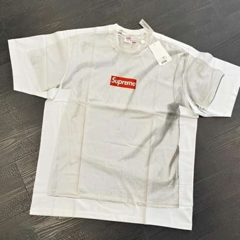 Harga t shirt supreme original clearance