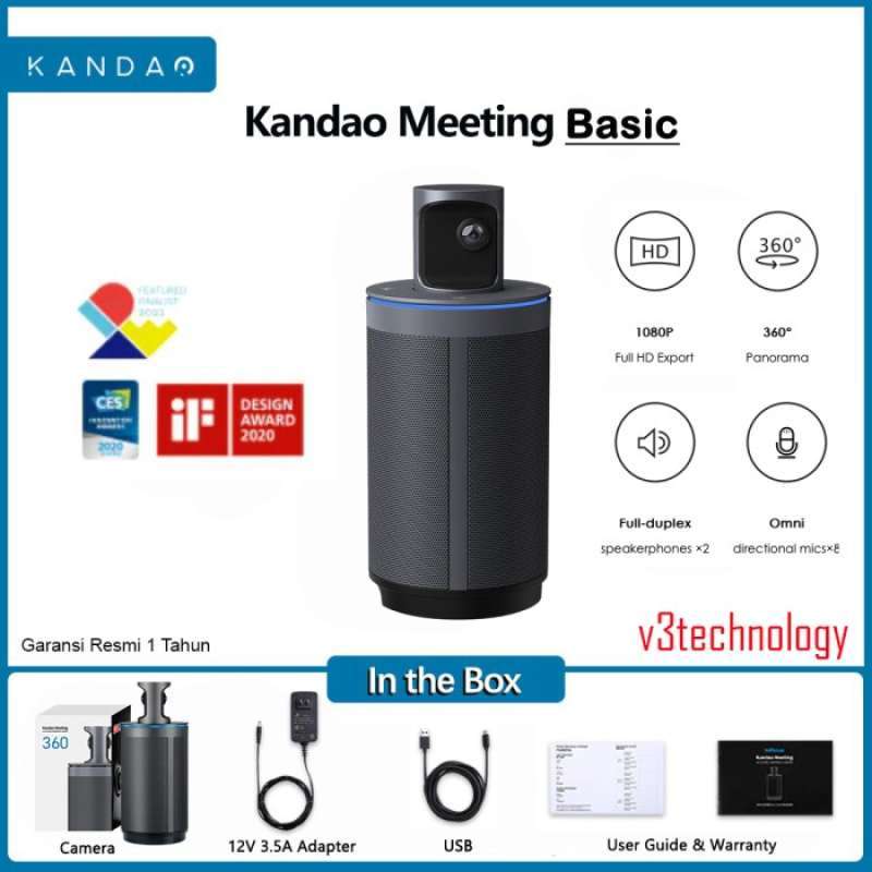 Promo Kandao Meeting 360 All-in-one Conferencing Camera Diskon 23% Di ...