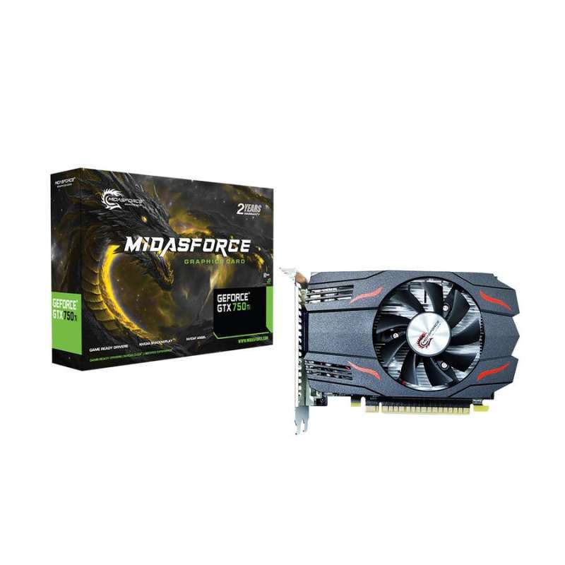 Jual VGA Gtx 750ti Gddr5 128bit 4gb Nvidia Midasforce-gddr5 128bit