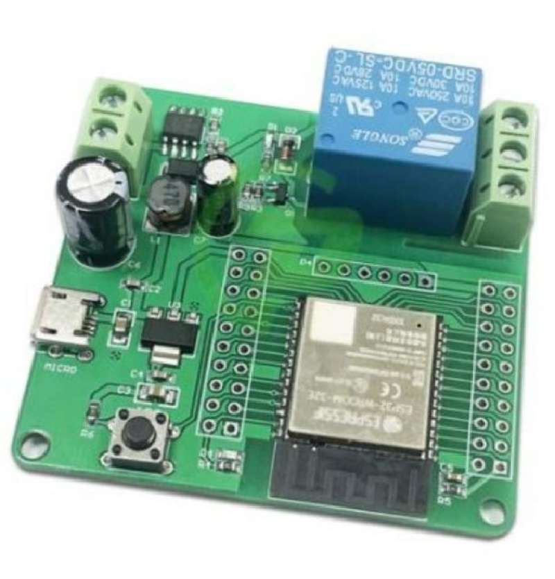 Jual Modul Esp32 With Relay 10a 1 Channel 2channel Wifi Bluetooth Wroom ...