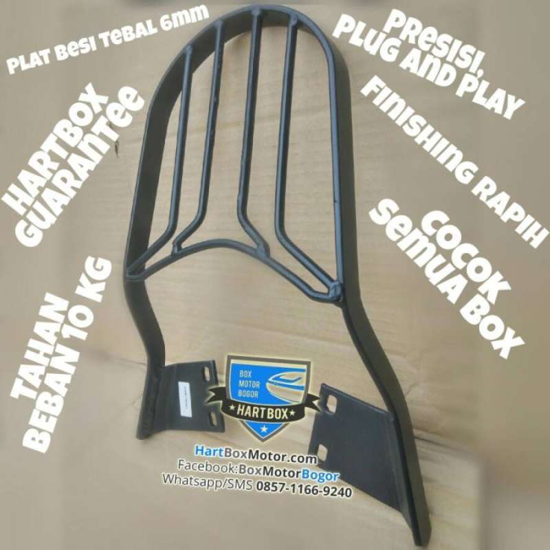 Mono Rack Top Box Bracket Promo Bracket Monorack Box Untuk Berbagai Motor Diskon 23% Di Seller ...
